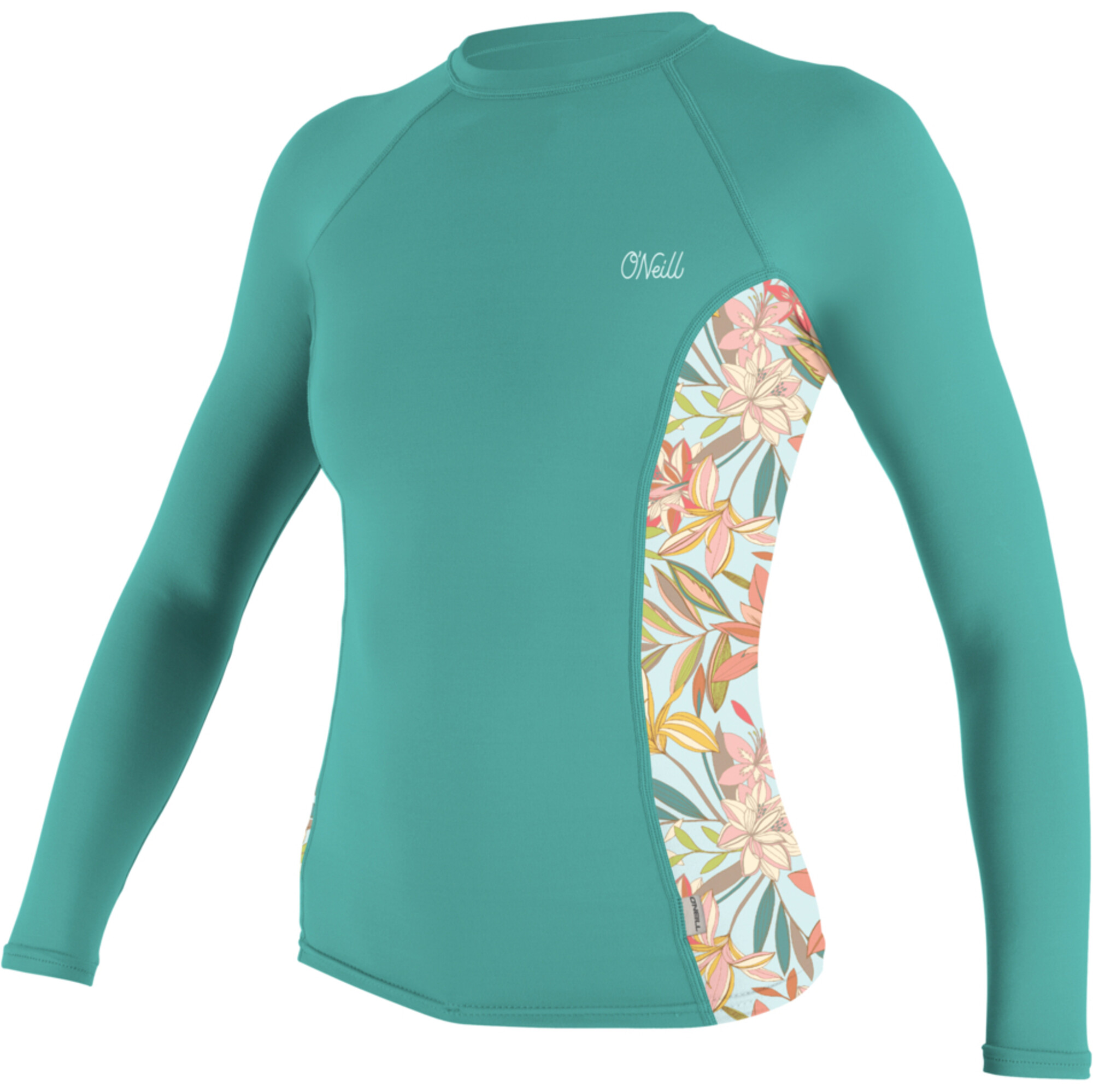2024 O'Neill Womens Side Print Long Sleeve Rash Guard 5406S - Canton ...