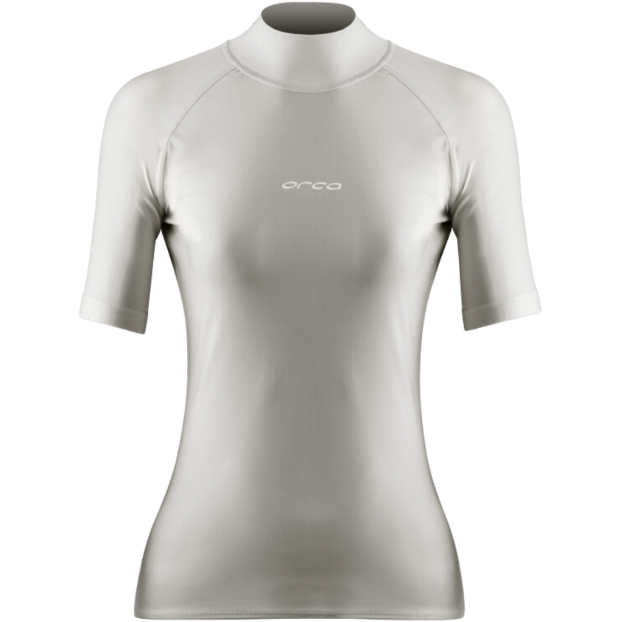 2024 Orca Womens Bossa Short Sleeve Rash Vest MAA2 - Black - Wetsuits ...