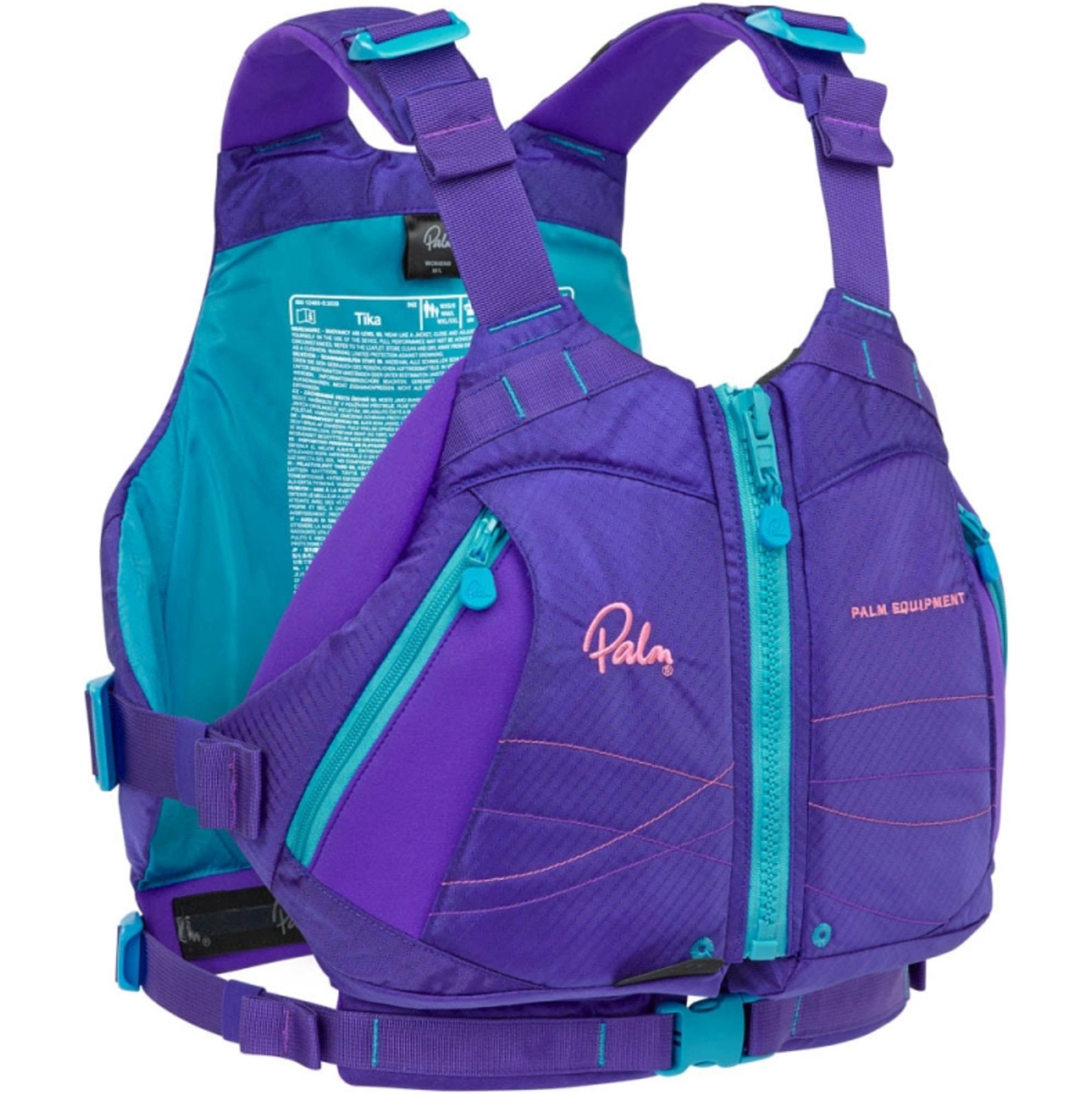 2024 Palm Womens Tika Buoyancy Aid PFD 12212 - Purple - Accessories ...