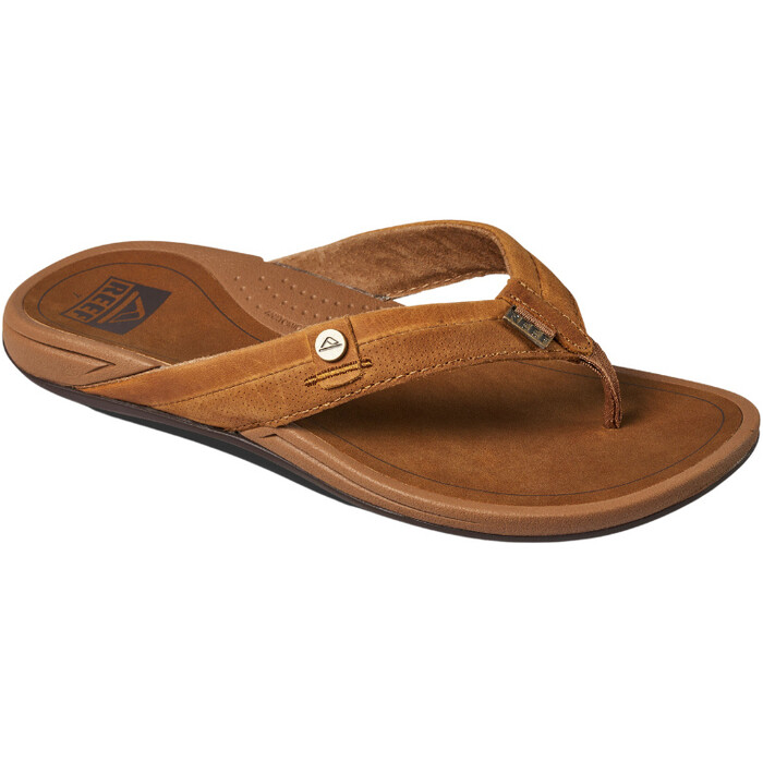 2024 Reef Womens Pacific Flip Flops Sandals CI7978 - Caramel - Accessories  | Wetsuit Outlet