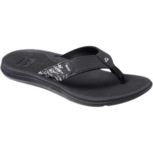2024 Reef Womens Santa Ana Flip Flop Sandals CJ3624 - Black / White