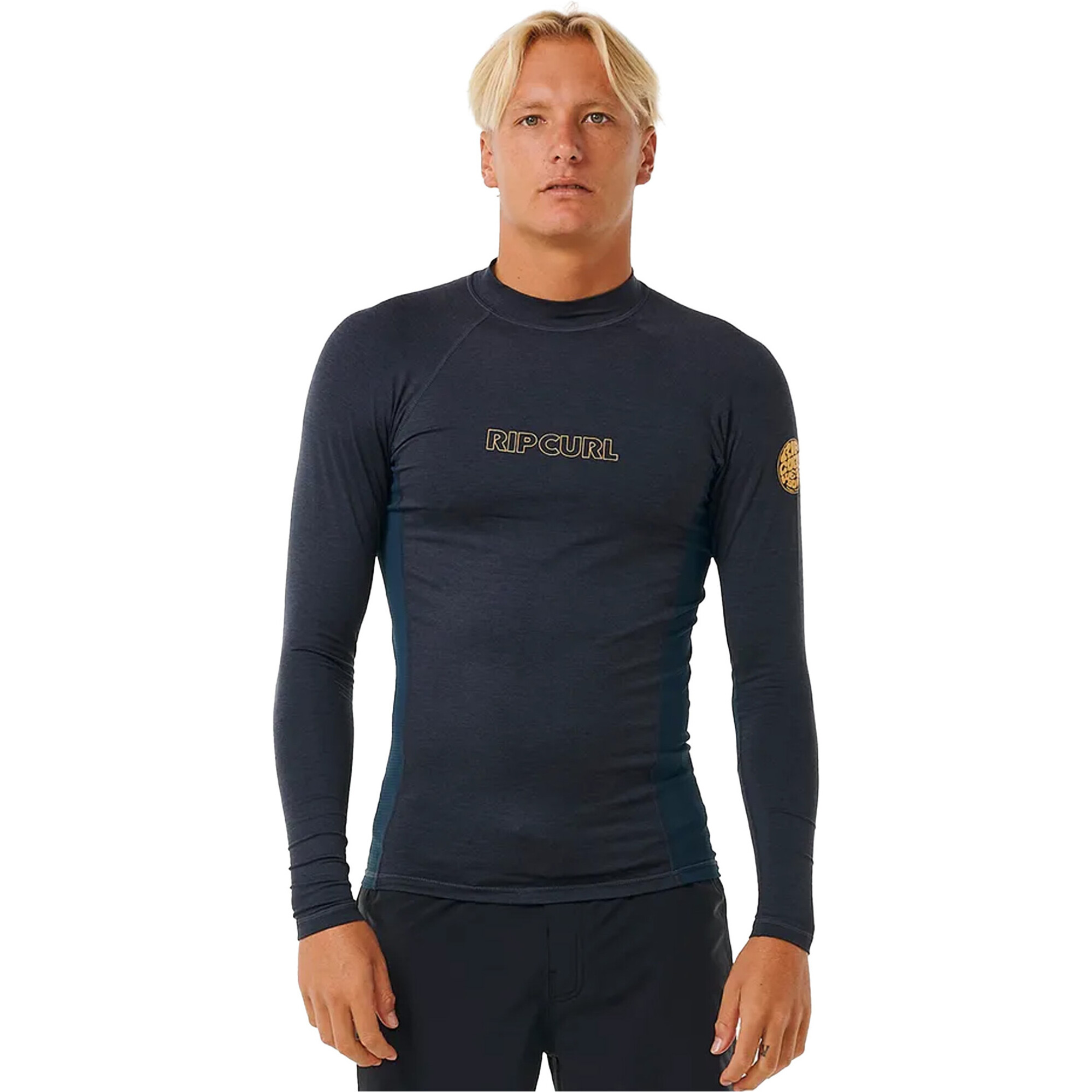 2024 Rip Curl Mens Dawn Patrol Performance UPF Long Sleeve Rash Vest ...