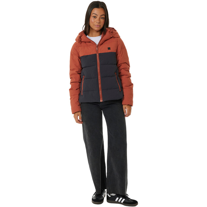 Rip Curl Womens Anti Series Contrast Jacket 02HWJA Rust