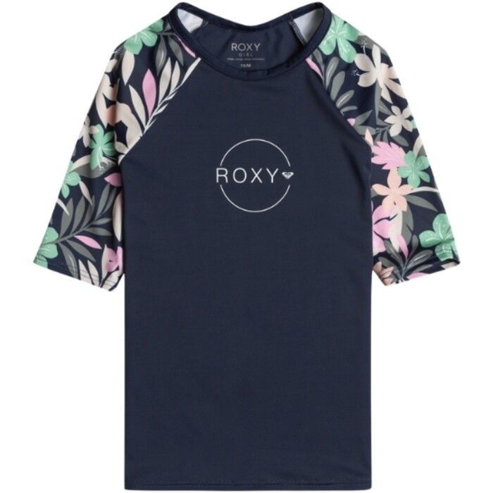 2024 Roxy Girls UPF 50 Short Sleeve Surf T Shirt ERGWR03389  