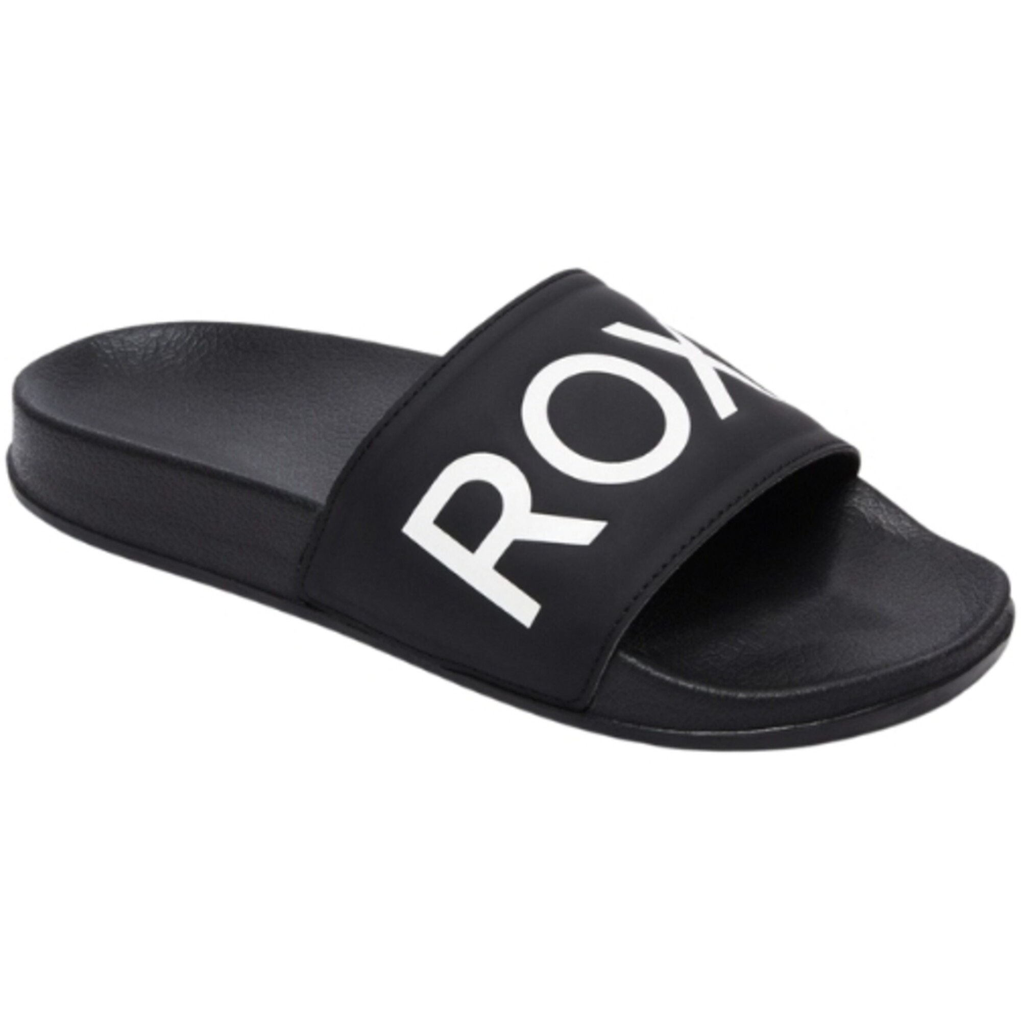 2025 Roxy Womens Slippy Slider Sandals ARJL100679 - Black FG ...