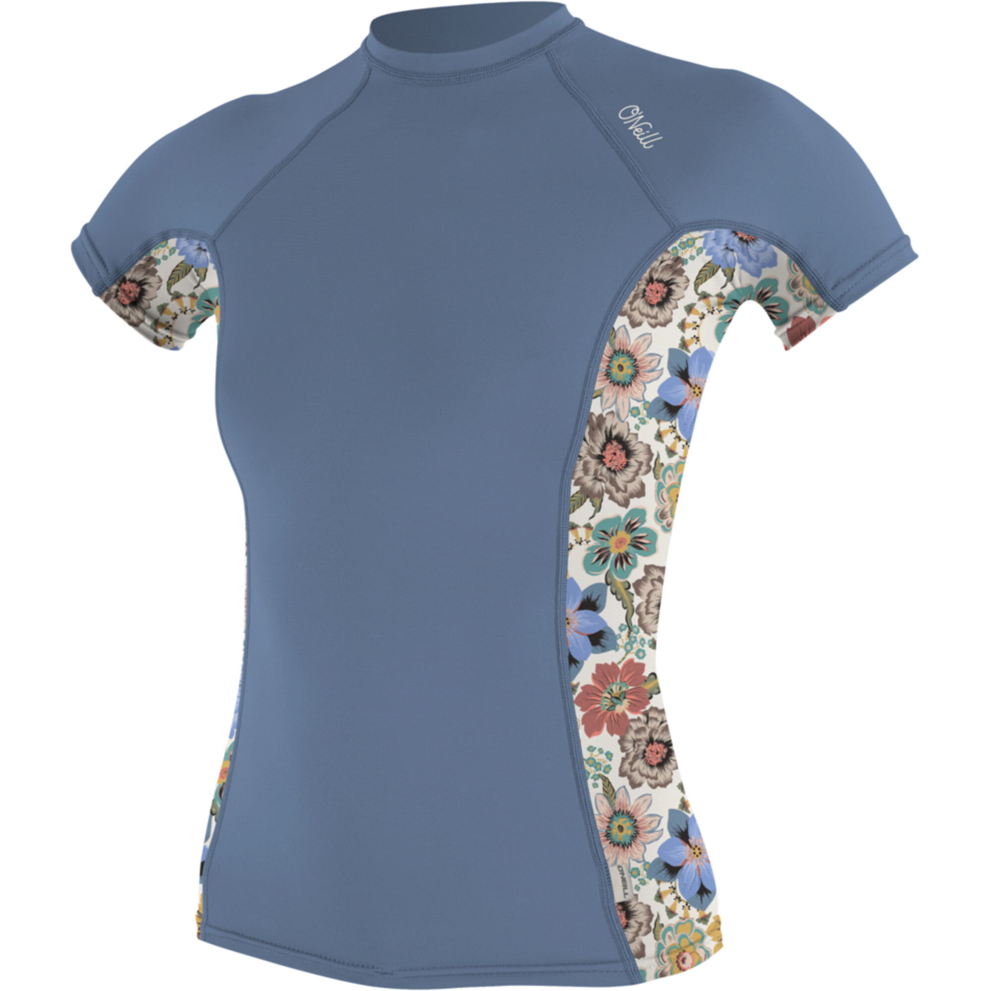 2024 O'Neill Womens Side Print Short Sleeve Rash Vest 5405S - Infinity ...