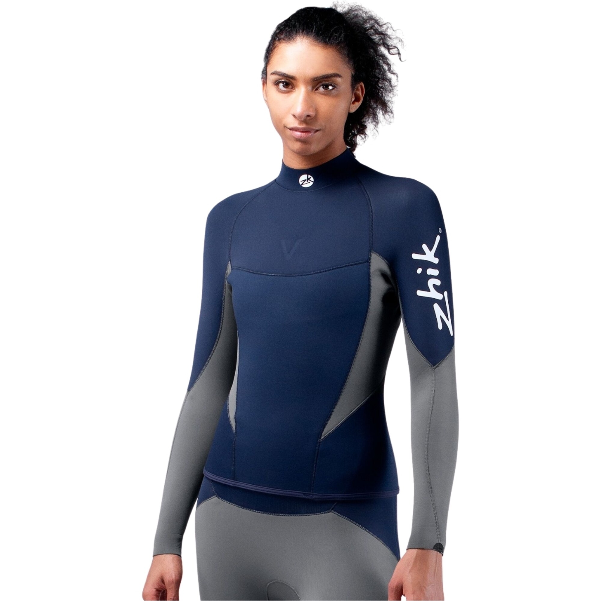 2023 Zhik Womens Superwarm V Neoprene Top NAVY DTP1120W - Wetsuit Tops ...