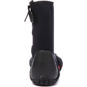 2019 Gul Junior Power 5mm Round Toe Zipped Boots BO1307-B2 - Black / Red