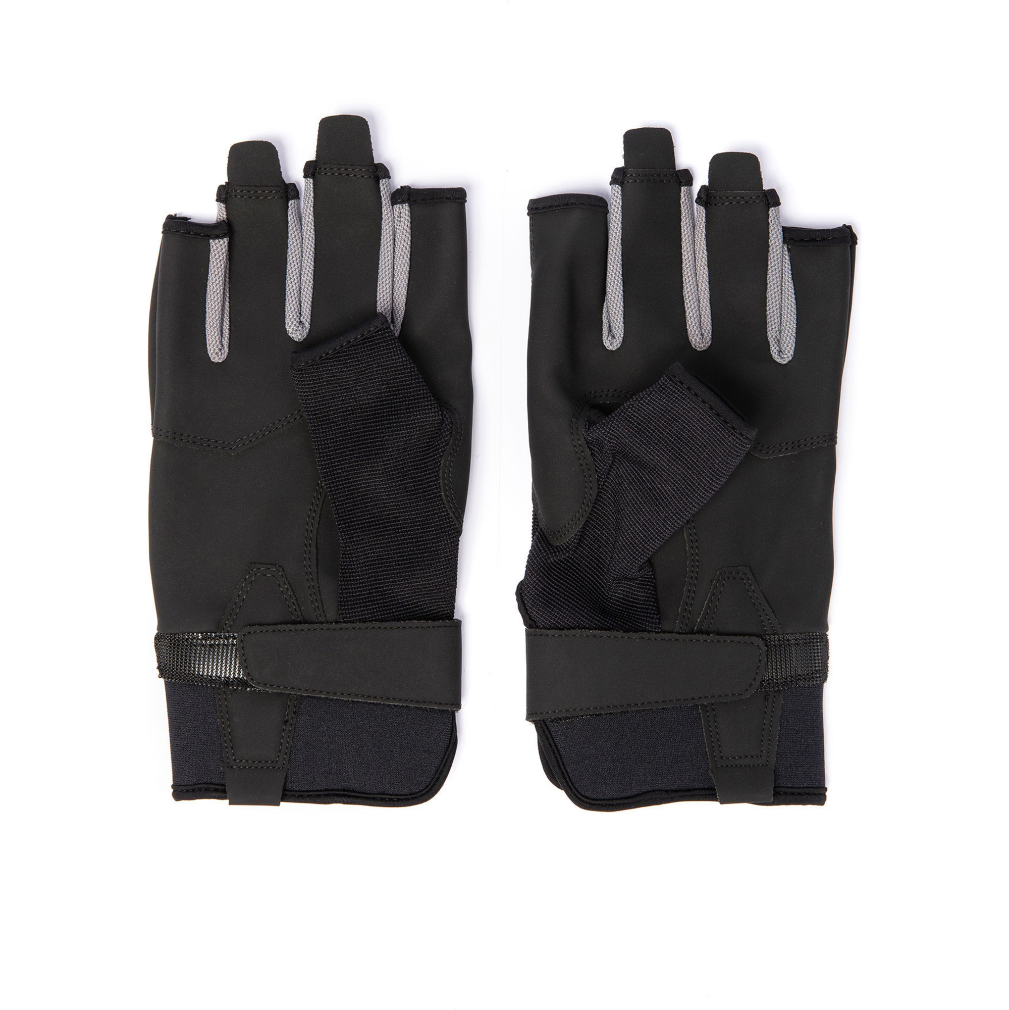2024 Musto Essential Sailing Short Finger Gloves AUGL003 Black
