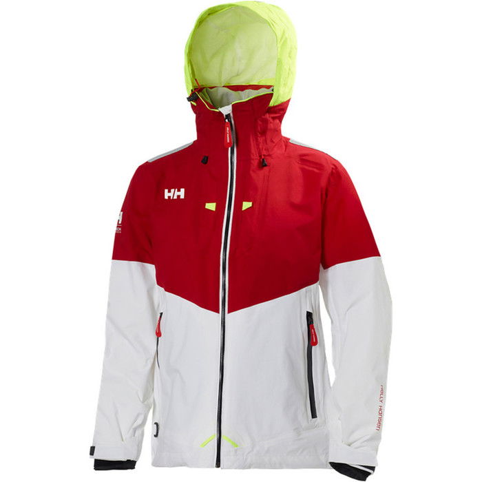 Helly Hansen Ladies Crew Coastal Jacket Red 30296