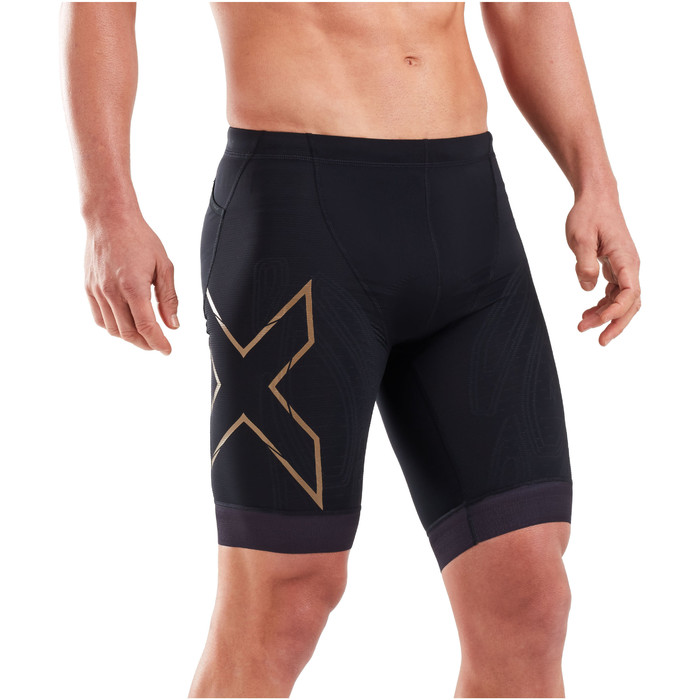 Men's triathlon compression shorts