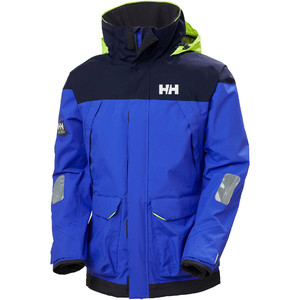 2021 Helly Hansen Mens Pier Sailing Jacket & Trouser Combi Set - Royal Blue
