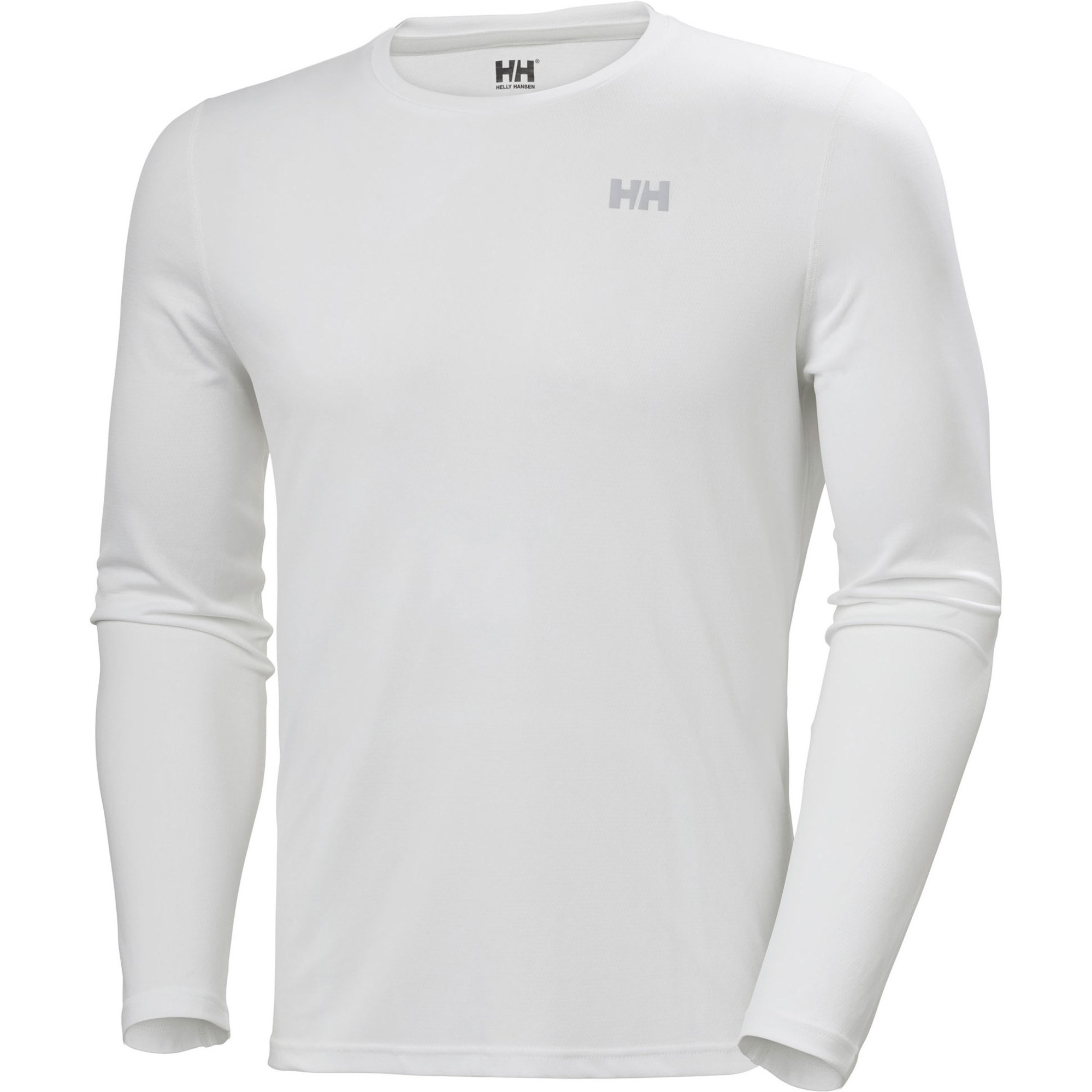 2022 Helly Hansen Mens Lifa Active Solen Long Sleeve Top 49348 White Sailing Wetsuit Outlet