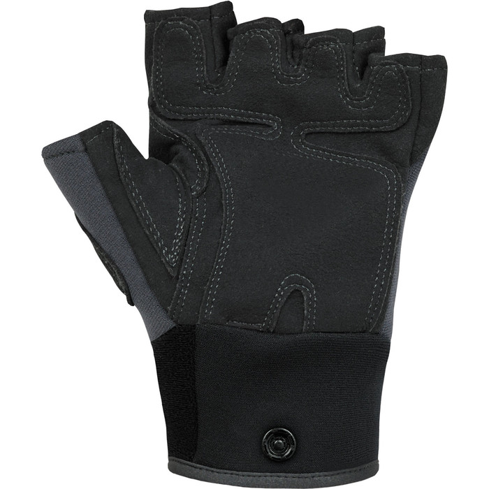 2024 Palm Clutch 2mm Neoprene Short Finger Gloves 12333 - Jet Grey