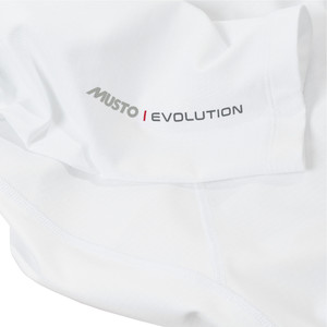 2022 Musto Mens Evolution Long Sleeve Sunblock Polo 2.0 81147 - White