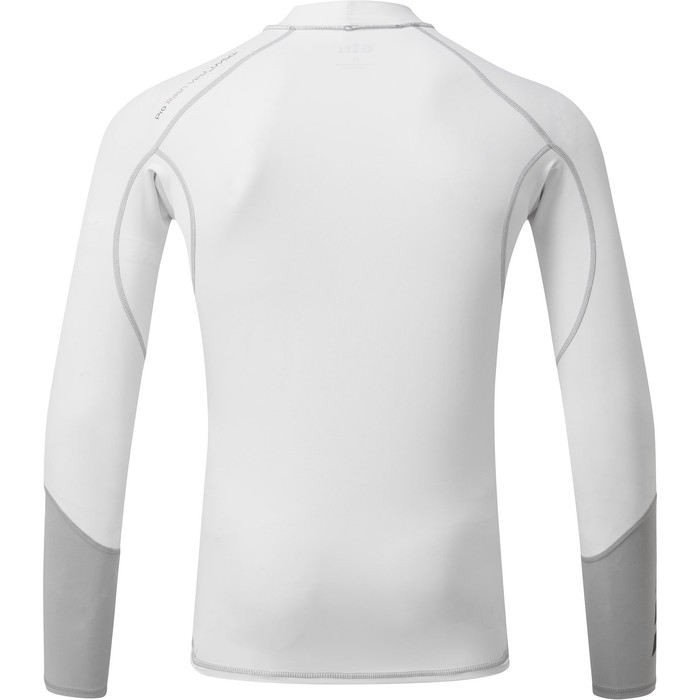 2022 Gill Mens Pro Long Sleeve Rash Vest 5020 - White