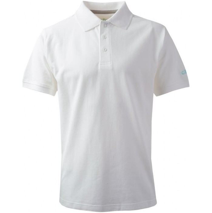 2024 Gill Mens Polo Shirt CC013 - White