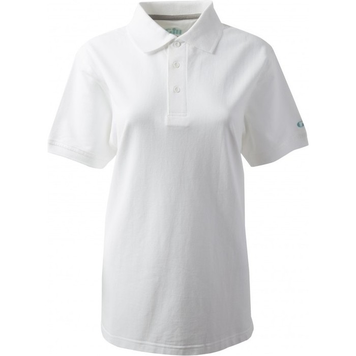 2023 Gill Womens Polo Shirt CC013W - White