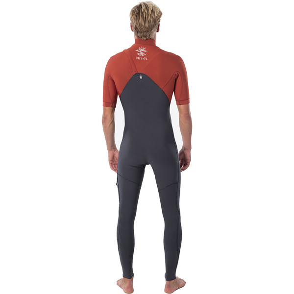 2020 Rip Curl Mens EBomb 2mm Short Sleeve Zipperless Wetsuit WSM8EE