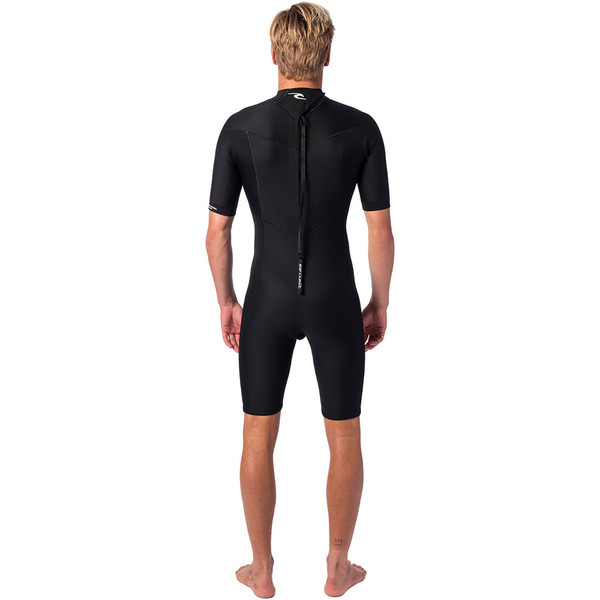 2022 Rip Curl Mens Dawn Patrol 2mm Back Zip Shorty Wetsuit Wsp9am Black Wetsuit Outlet