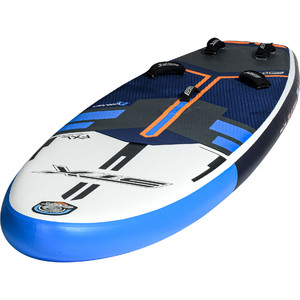 2021 STX Windsurf 280 Inflatable Stand Up Paddle Board Package - Board, Bag, Pump & Leash 11000 - Blue / Orange