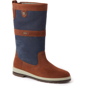 2020 Dubarry Ultima ExtraFit Gore-Tex Leather Sailing Boots 3859 - Navy / Brown
