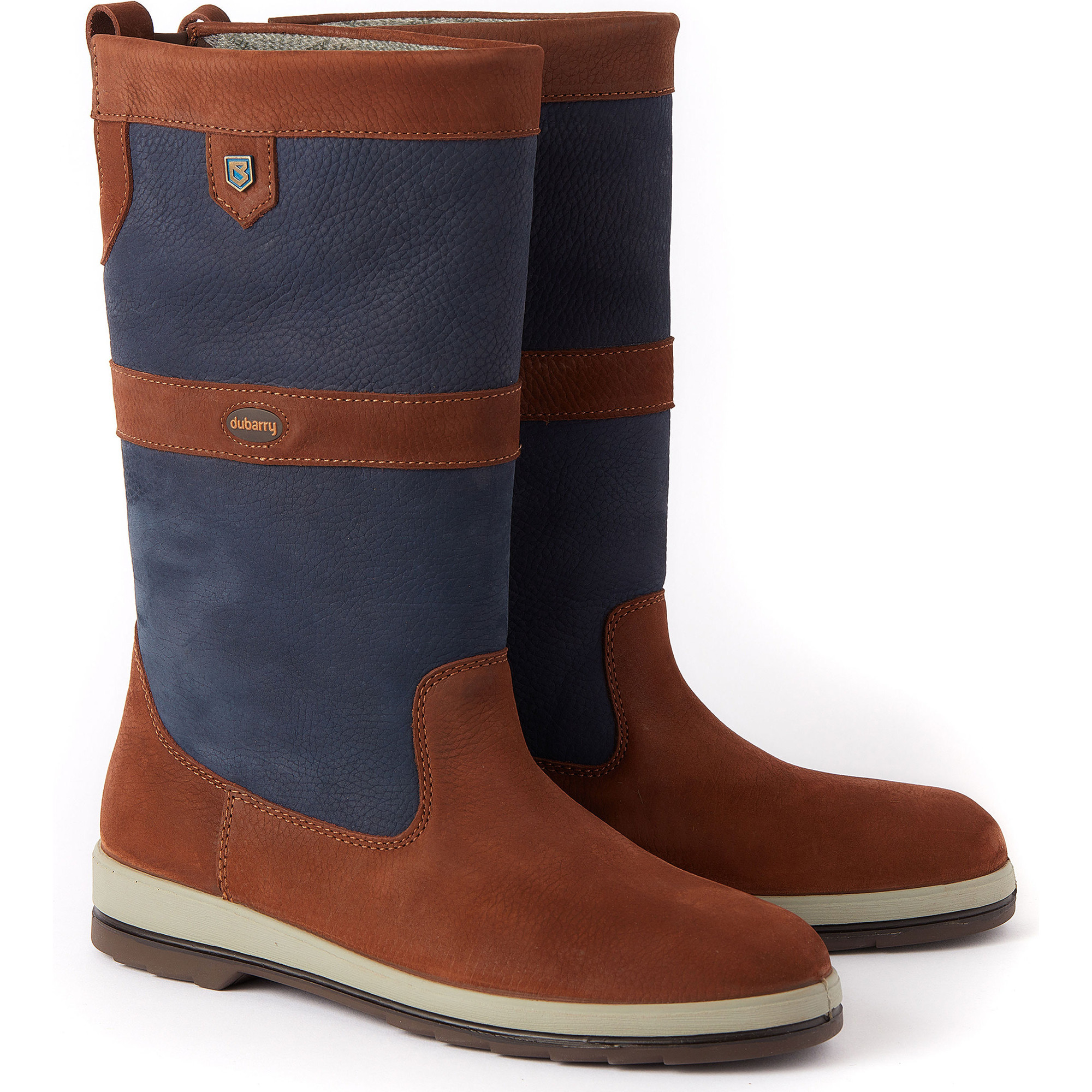 2020 Dubarry Ultima GoreTex Leather Sailing Boots 3857 Navy / Brown