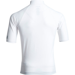 2020 Billabong Unity Short Sleeve Rash Vest S4MY20 - White