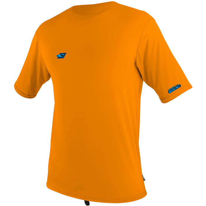2020 O'Neill Youth Premium Skins Short Sleeve Sun Shirt 5303 - Blaze