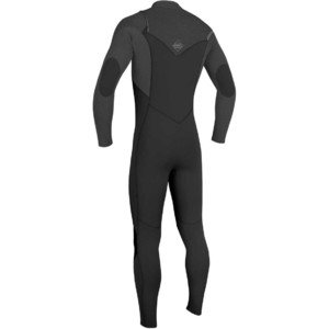 2020 O'Neill Youth Hyperfreak+ 3/2mm Chest Zip GBS Wetsuit 5350 - Black / Graphite