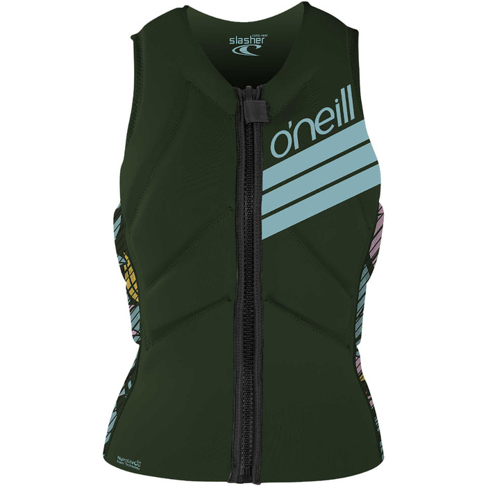 2020 O'Neill Womens Slasher Kite Impact Vest 4943EU - Dark Olive / Baylen