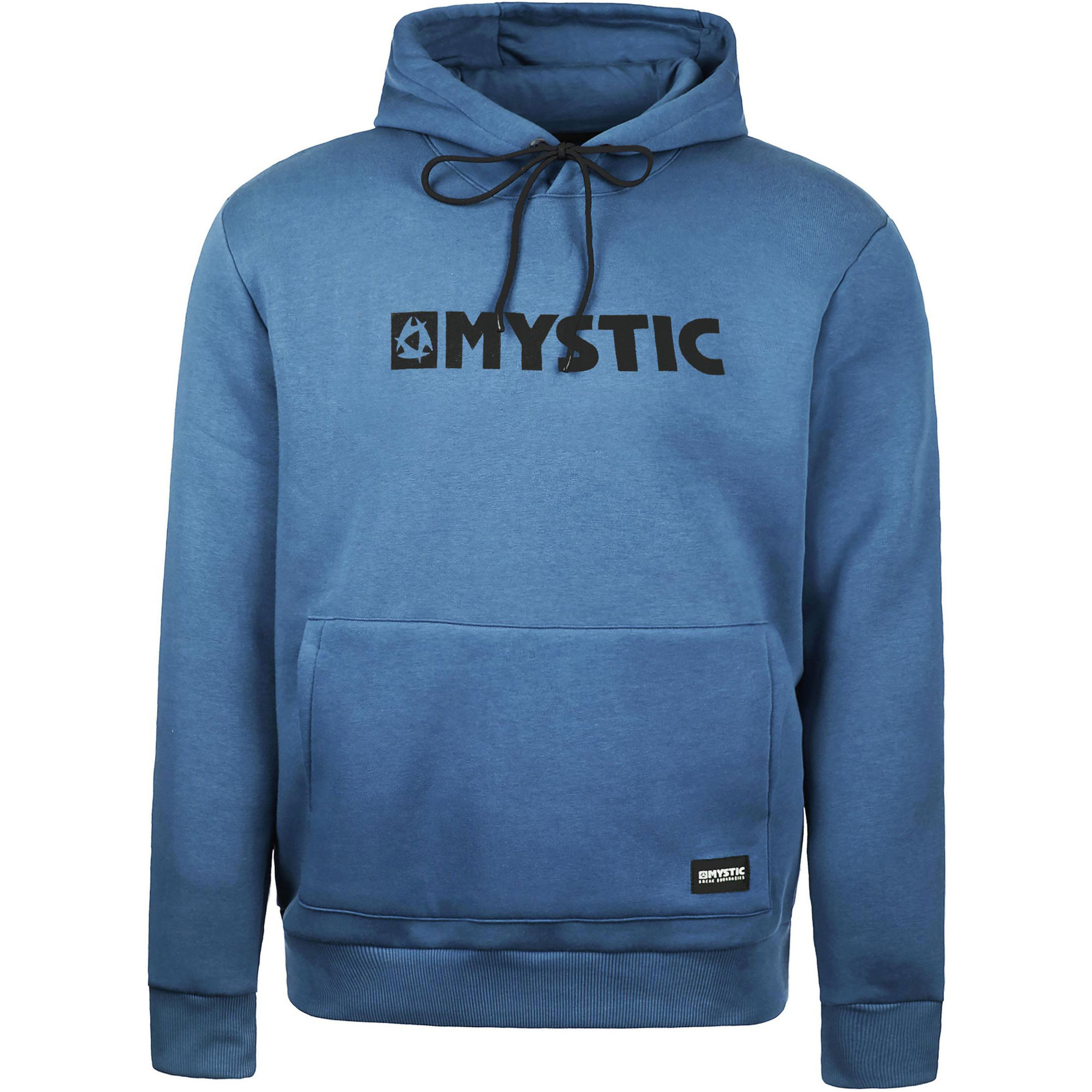 2020 Mystic Mens Brand Hood Sweat 190035 - Denim Blue - Clothing - Mens ...