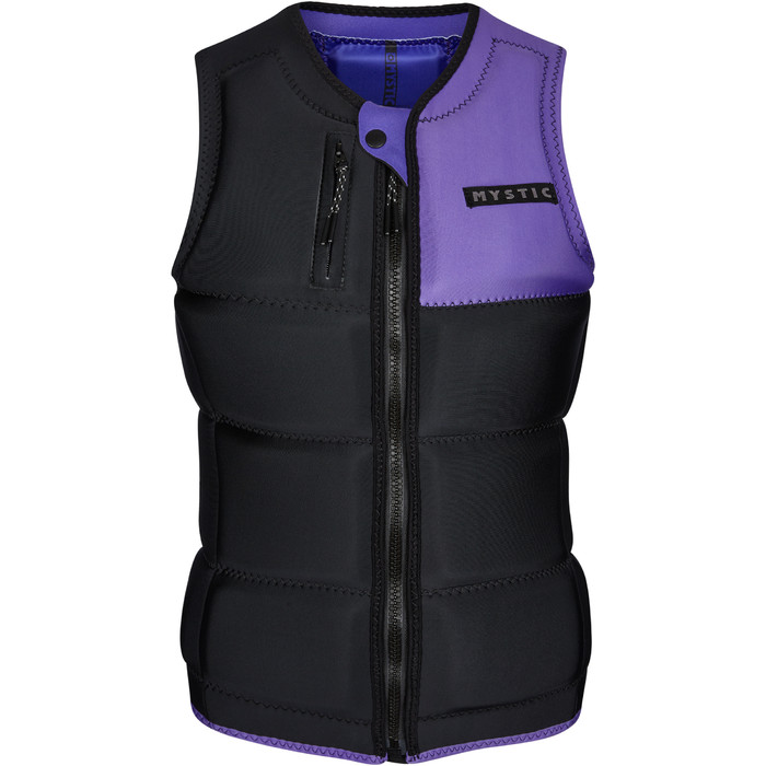 2021 Mystic Womens Dazzled Wake Impact Vest 200187 - Black / Purple