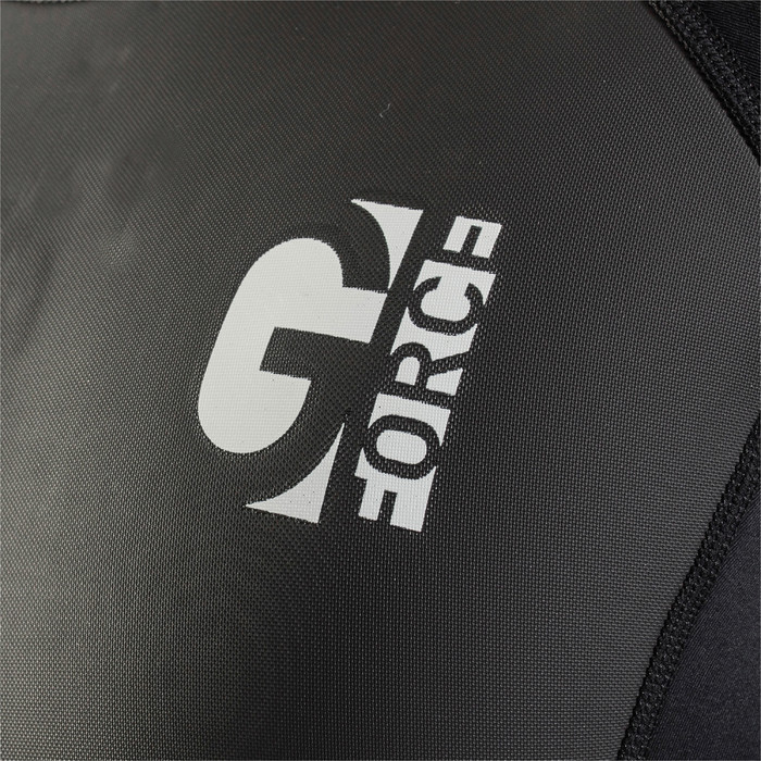 2022 Gul Mens G-Force 3mm Back Zip Shorty Wetsuit GF3305-B7 - Black