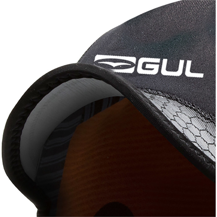 2022 Gul Mens 3mm SDL Peaked Surf Cap HO0305-B9 - Black