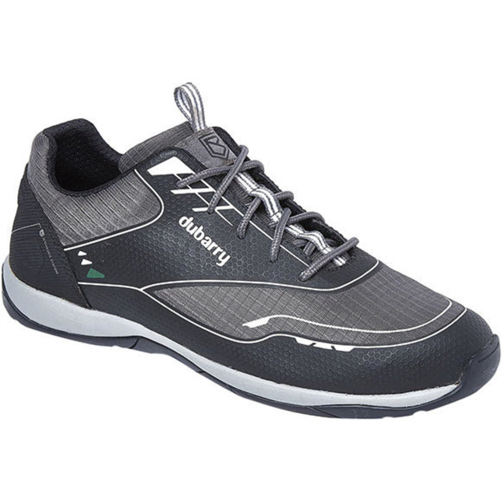 2021 Dubarry Racer Aquasport Shoes / Trainers Carbon 3734 Sailing