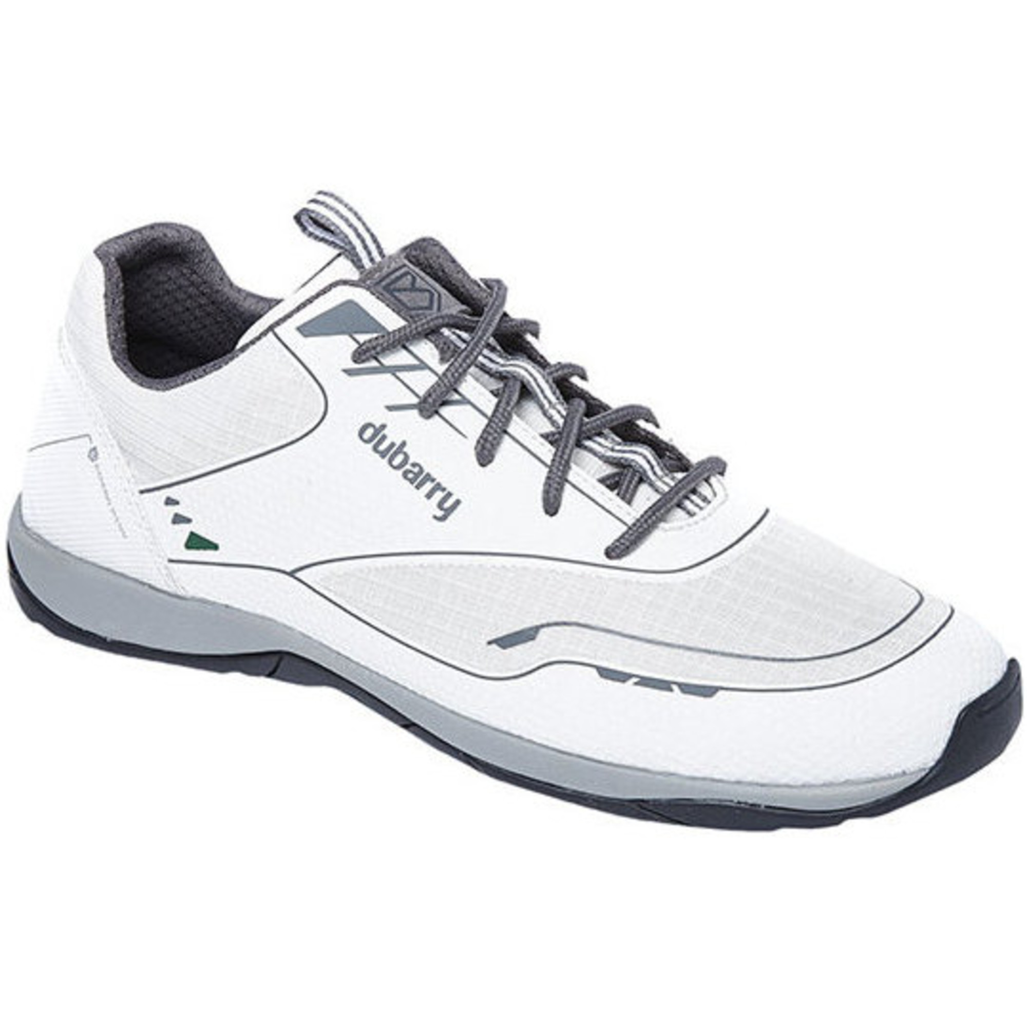 2021 Dubarry Racer Aquasport Shoes / Trainers White 3734 Sailing