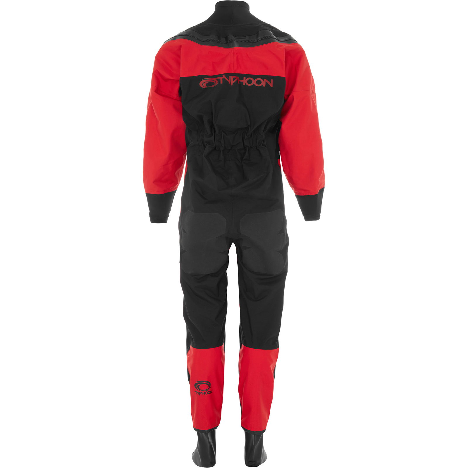 2024 Typhoon Hypercurve 4 Back Zip Drysuit & Underfleece 100179 - Red ...