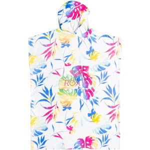 2022 Roxy Womens Stay Magical Printed Changing Robe / Poncho ERJAA03976 - Snow White / Surf Trippin