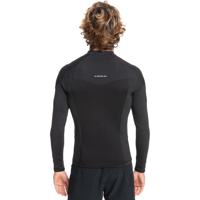 2022 Quiksilver Mens Everyday Sessions 1mm Long Sleeve Wetsuit Top EQYW803038 - Black
