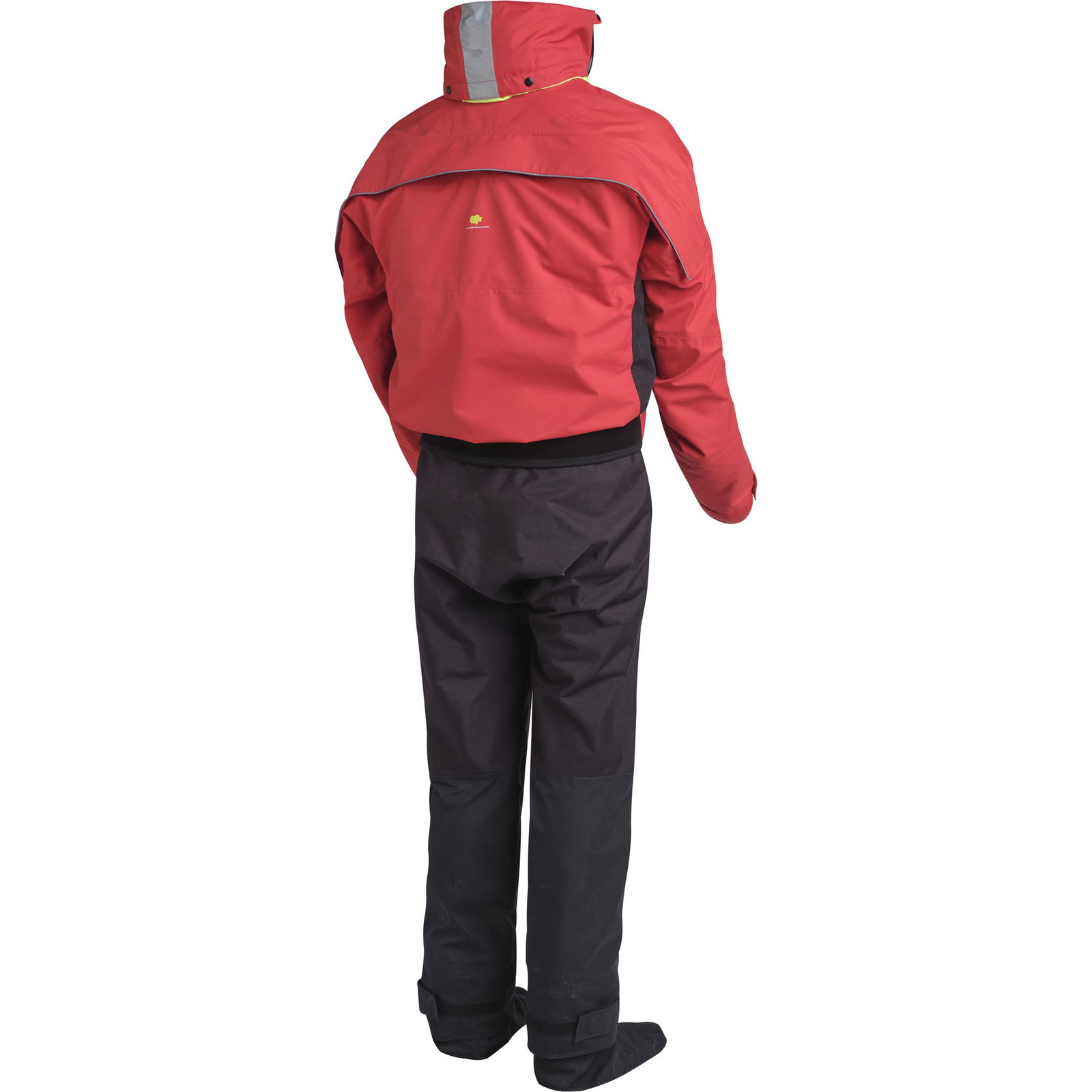 2024 Yak Strata Kayak Drysuit with Con Zip 6585 Red / Black