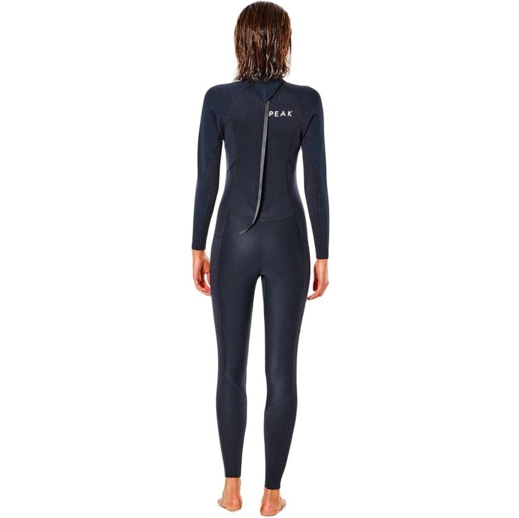 2023 Peak Womens Energy 4/3mm GBS Back Zip Wetsuit P3630L - Black ...