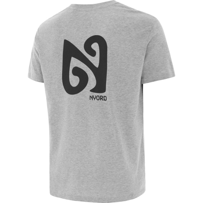 2024 Nyord Logo T-Shirt SX087 - Grey Heather