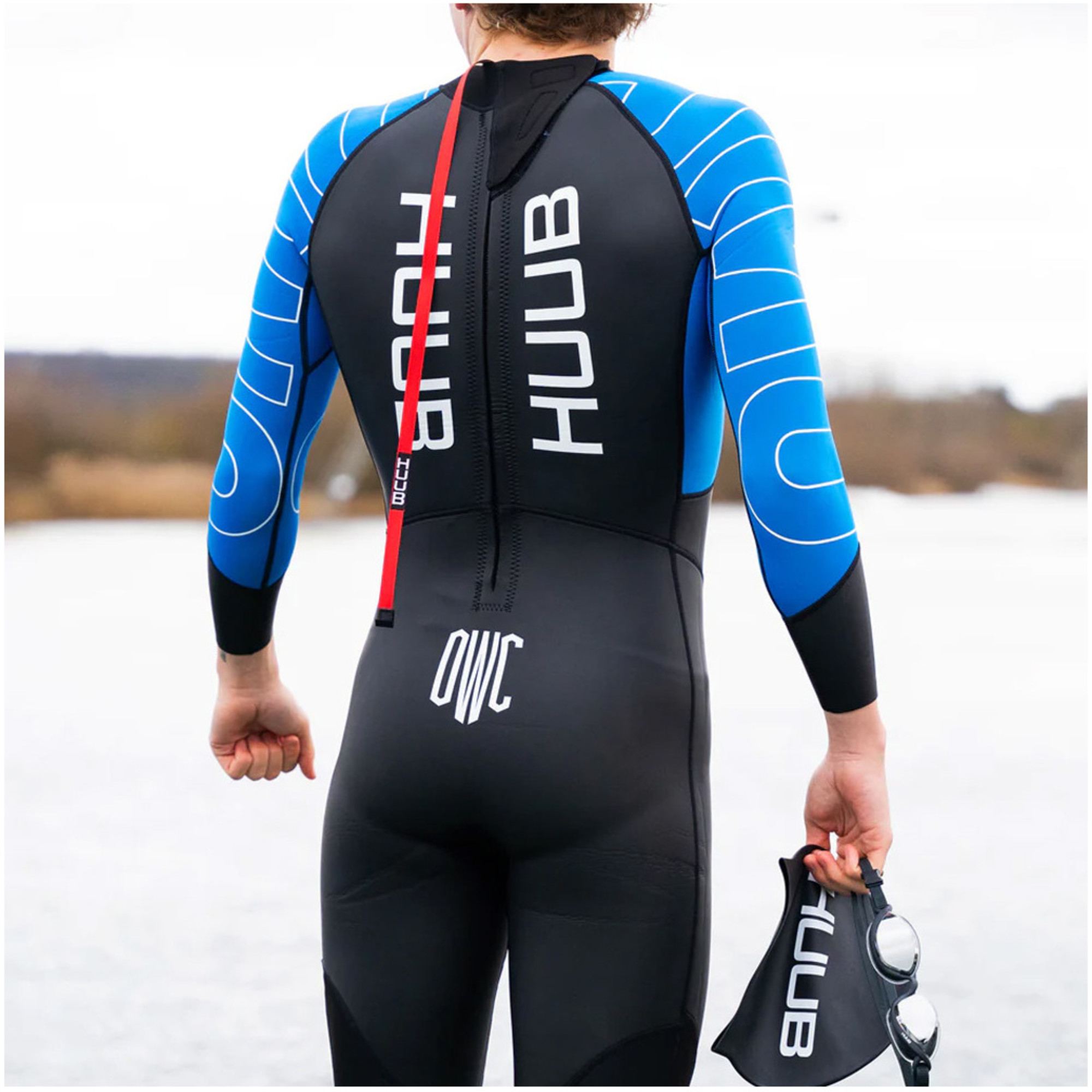 Huub Swim Calze In Neoprene - Uomo/Unisex, Suola Antiscivolo, 3 Mm | Per Nuoto In Acque Fredde - Foto 11