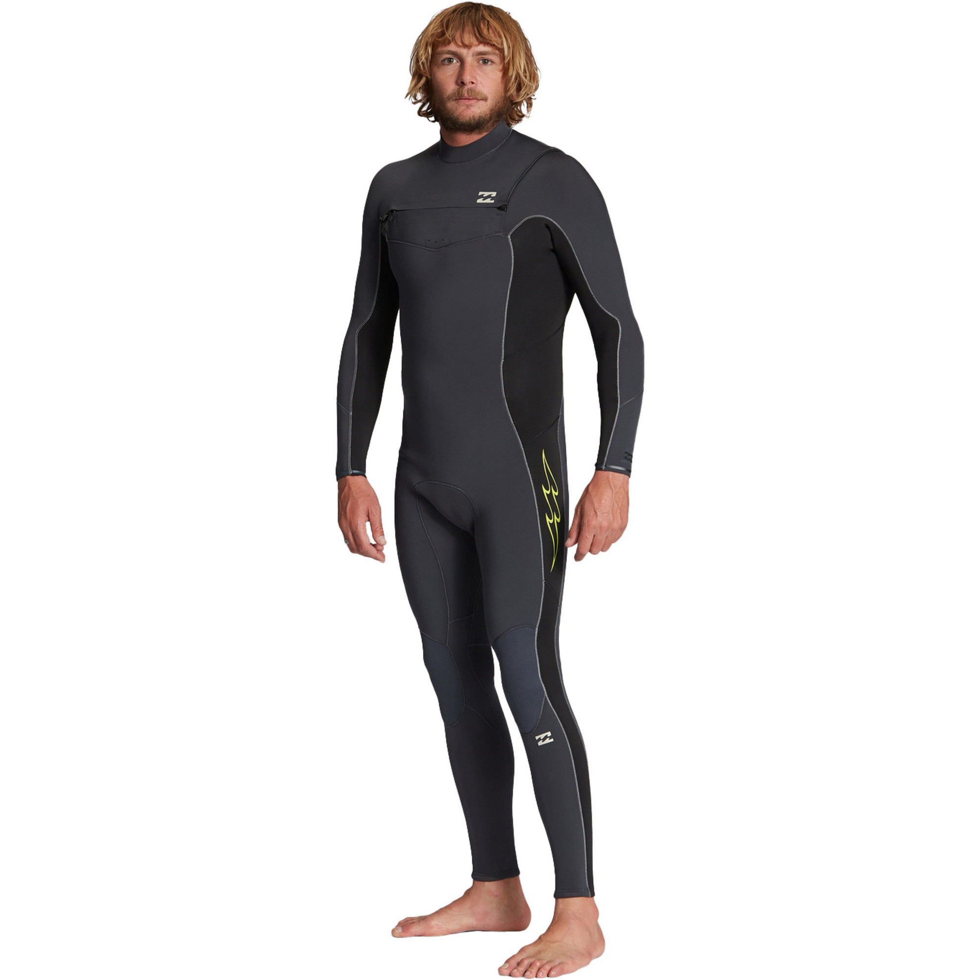 2024 Billabong Mens Absolute 3/2mm GBS Chest Zip Wetsuit ABYW100192