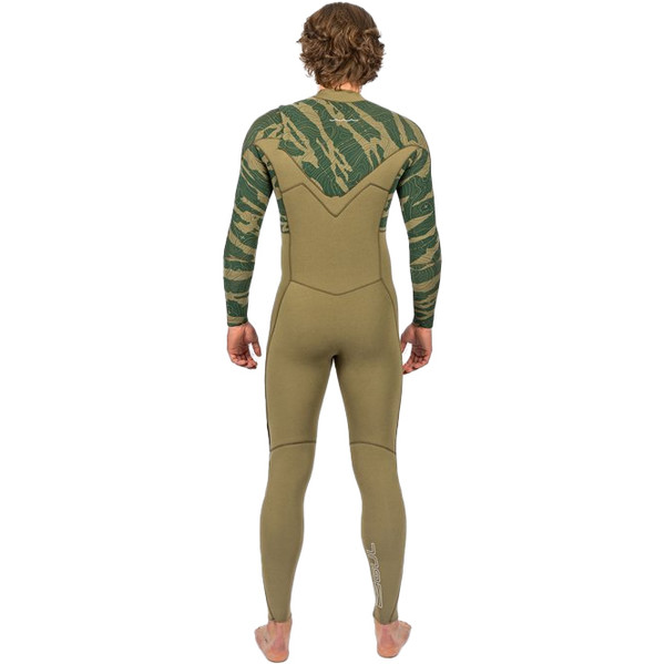 GUL Response Neoprenanzug 5/3 Mm – Mit Rückenzip, Navy/Rot, Für Wassersport