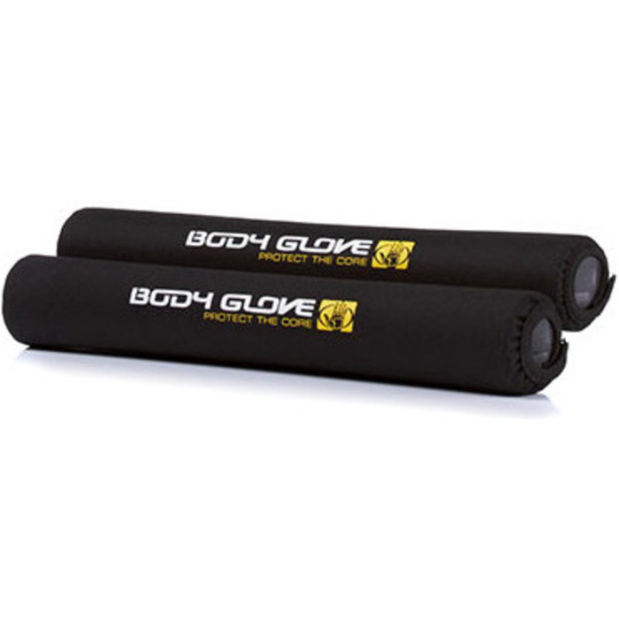 Bodyglove 44cm Roof Rack Pads BLACK 625250