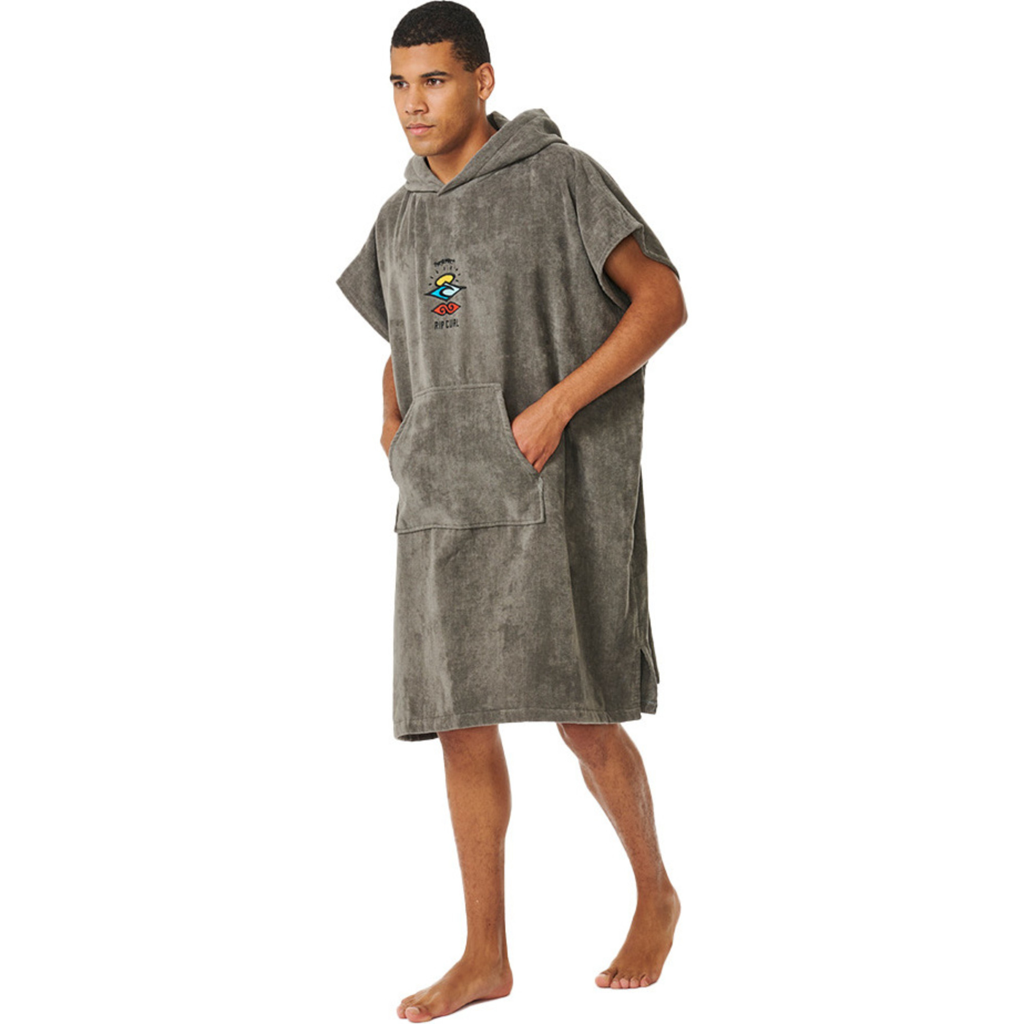 2025 Rip Curl Mens Logo Hooded Towel Changing Robe / Poncho 00GMTO ...