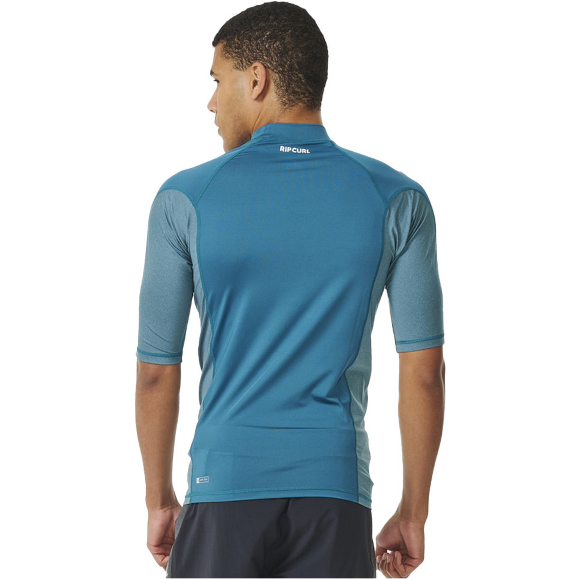 2024 Rip Curl Mens Waves UPF Performance Short Sleeve Rash Vest 142MRV ...