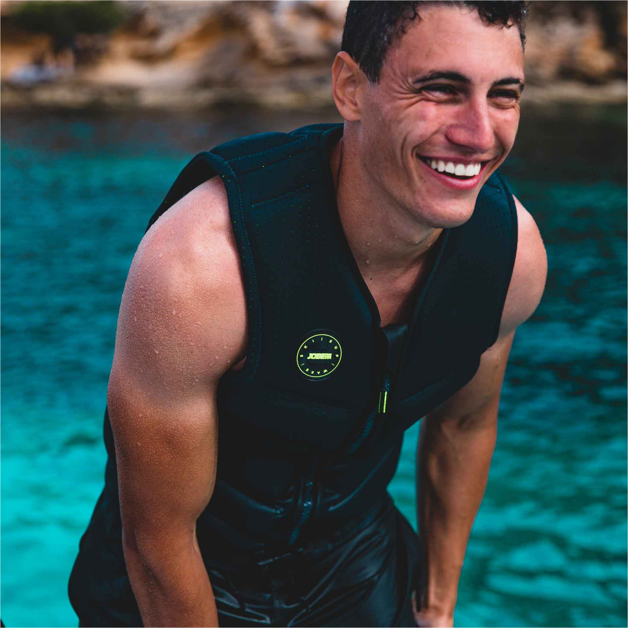 Gilet JOBE Néoprène Vintage Bleu - 244921007